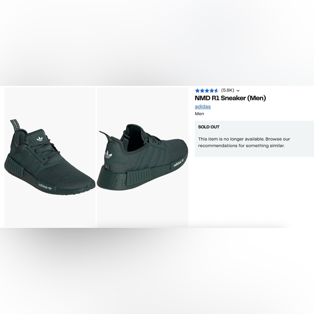 Adidas Dark Teal Athletic Shoes